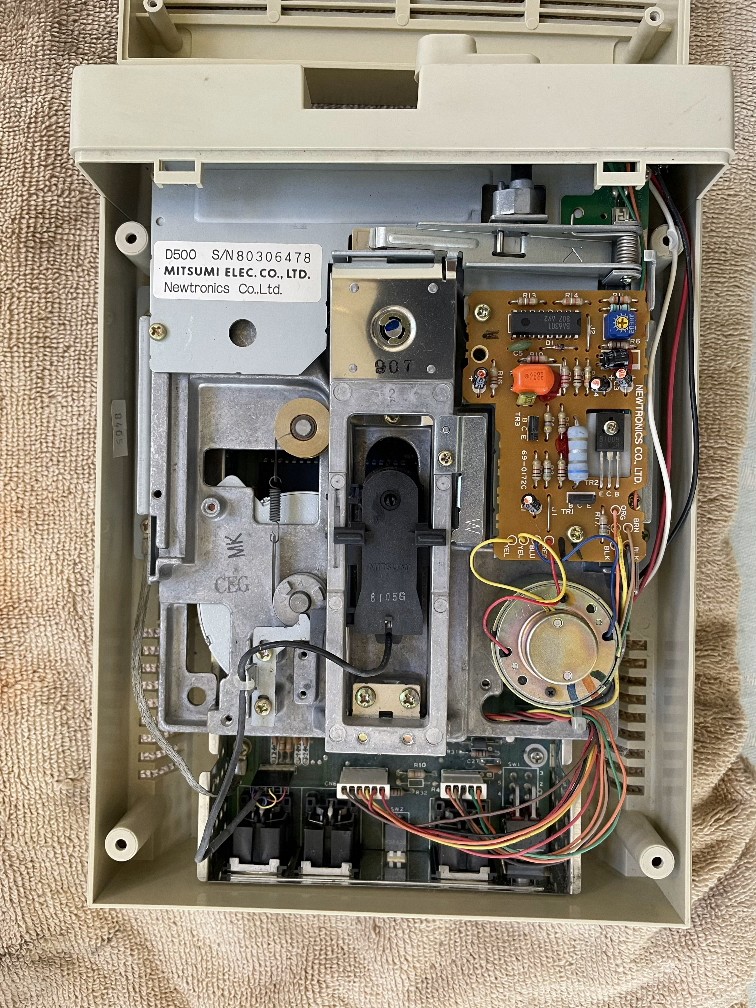 Close up of the 1541-II circuitry