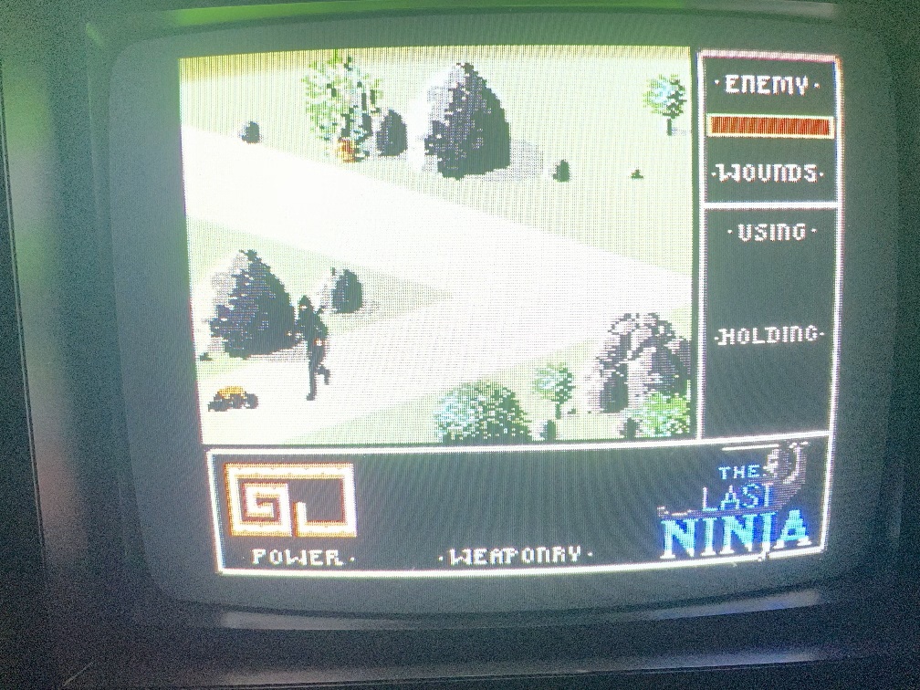 Last Ninja fight scene